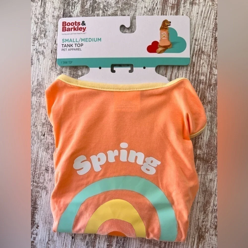 Rainbow Dog Tank Top - Boots & Barkley S/M